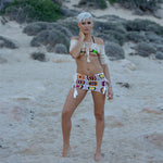 Crochet Off-Shoulder Bikini Top