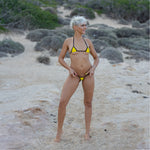 Vivid Yellow Micro Bikini Triangle Shape from Our Classic Collection