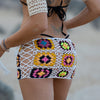 Crochet Bikini Mini Skirt – A Bold Boho Chic Essential