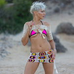 Crochet Bikini Mini Skirt – A Bold Boho Chic Essential