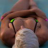 Vivid Green Micro Bikini Triangle Shape from Our Classic Collection